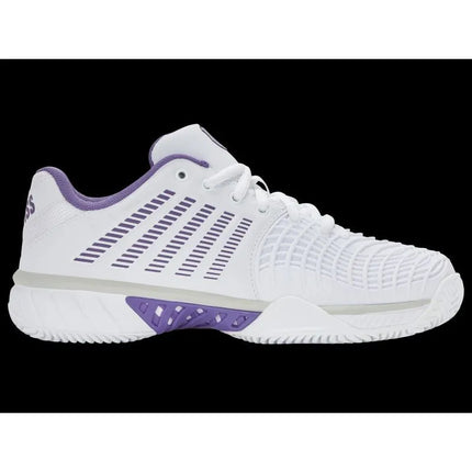 K-Swiss EXPRESS LIGHT 3 HB WHITE/PURPLE HAZE/LUNAR ROCK-M sportbačiai (98563-160-M)