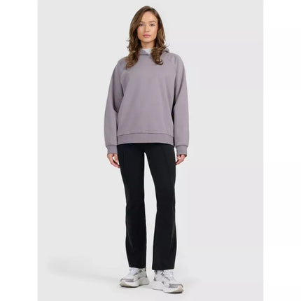 Women's sweatshirt with hood, open, 4F 4FRAW25TSWSF2775-25S