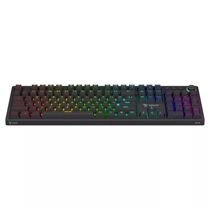 SAVIO STYX mechaninė klaviatūra OUTEMU PEACH, tyli, karšto keitimo, RGB