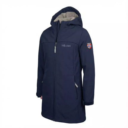 Trollkids Kristiansand softshell striukė mergaitėms (391-100)