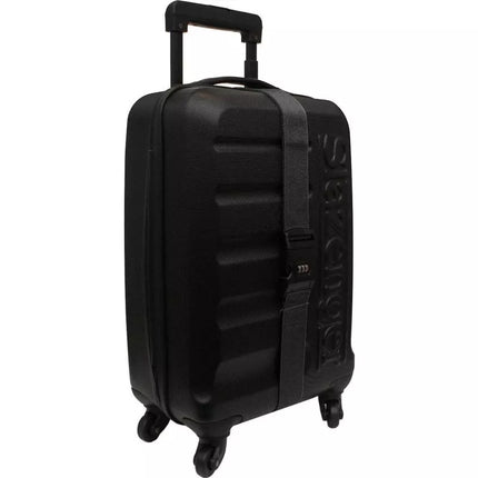 Universalus apsauginis diržas lagaminui 180x5CM su ProWorld kodu, juodas