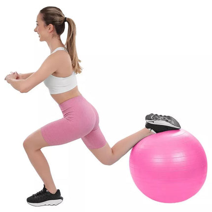 FITNESS BALL 75CM ANTIBURST PINK