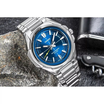 CASIO Saulės energija varomas vyriškas laikrodis MTP-RS100D-2AVDF + Dėžutė