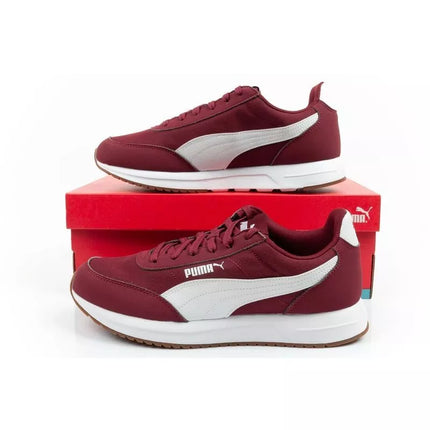 Puma vyriški sportiniai kedai R78 Lightwind patogūs, madingi, bordo spalvos