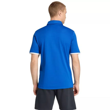 Vyriški adidas Entrada 26 Polo marškinėliai mėlyni JZ6665