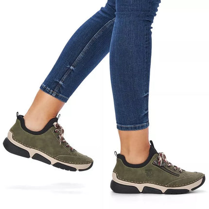 Patogūs Rieker W RKR610 žali batai