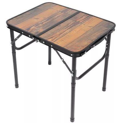 SULANKSTOMAS STOVYKLOS STALAS 60X45X25/56CM MEDINIS