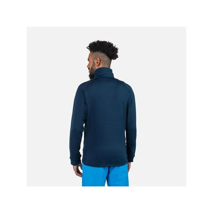 Rossignol Blackside Fleece Fz Navy Blue Sweatshirt