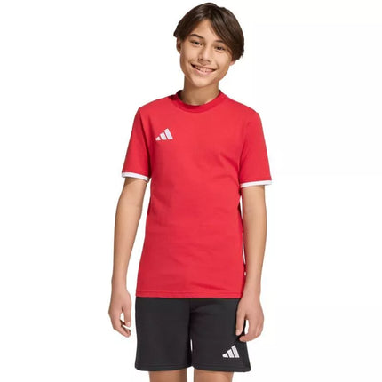 adidas Entrada 26 Tee red JZ6674