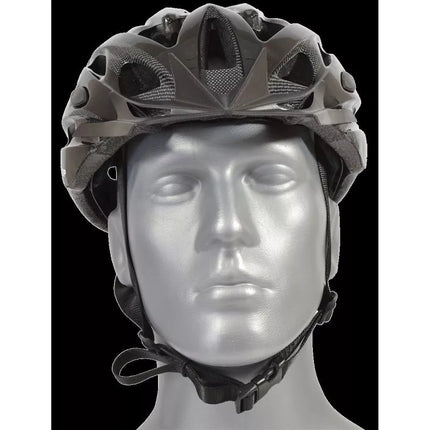 DUNLOP MTB BLACK ADJUSTABLE CYCLING HELMET R. L (58-61CM)