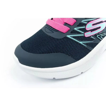Skechers Microspec lengvi vaikiški sportiniai bateliai mergaitėms