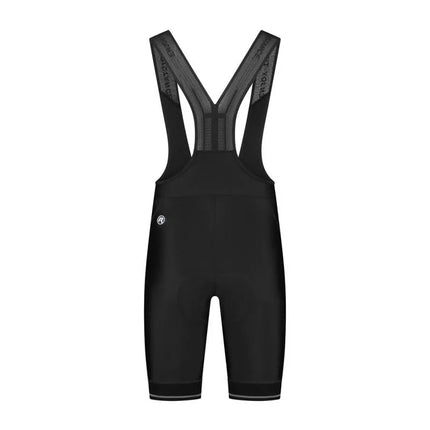 Rogelli FAST šortai su petnešėlėmis juodi 3XL