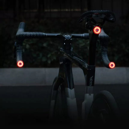 Wozinsky WIS-02 Waterproof Smart Tail Light 1pc - Black