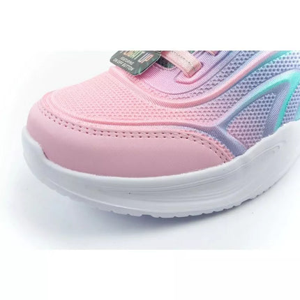 Skechers Color Breeze LED vaikiški sportbačiai mergaitėms