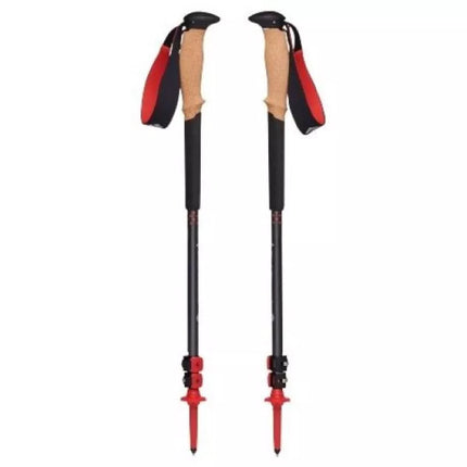 Juodi deimantiniai trekingo baslės - anglies-oktano