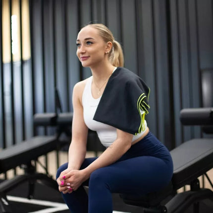 Meteor rankšluostis M 50 x 90 cm juodas 31575