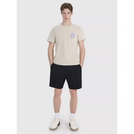 Men's regular printed T-shirt 4F 4FWSS25TTSHM1980-83S