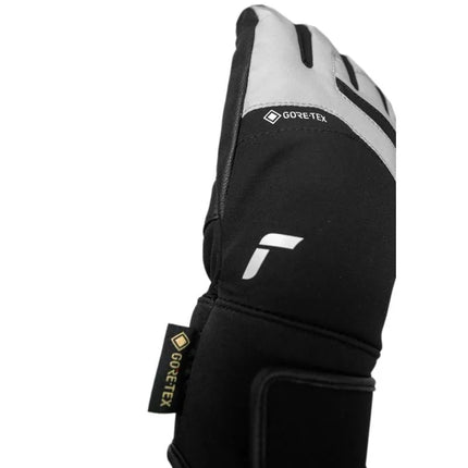 Reusch Booster GORE-TEX pirštinės, dydis 8,5, juodos ir pilkos