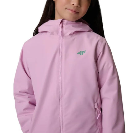 Children's jacket 4F U0959 light purple 4FJWSS26TTJAU0959 52S