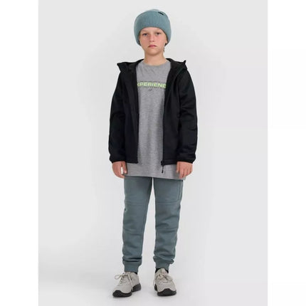 Softshell jacket, windproof membrane 5000, boys 4F 4FJRAW25TSOFM516-20S