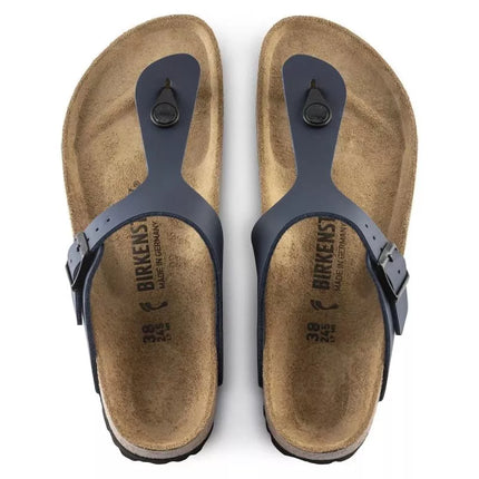 Birkenstock women's flip-flops GIZEH BS 0143623 BLUE (narrow width)