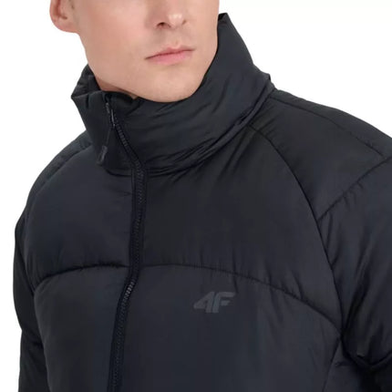 Men's down jacket 4F M0707 deep black 4FRAW25TDJAM0707 20S
