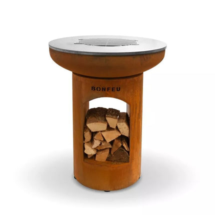 BF Bonbiza XL atviras rūdinto metalo sodo židinys