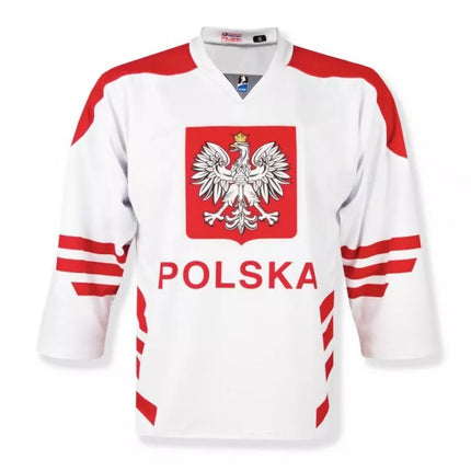 Replica of the PZHL Jr game jersey