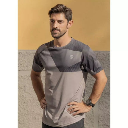 Rogelli RUSH running shirt beige XL