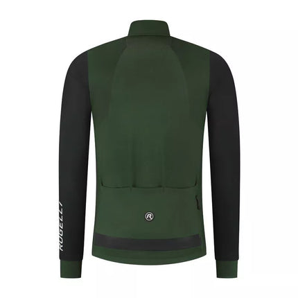 Rogelli winter jacket MONO green M