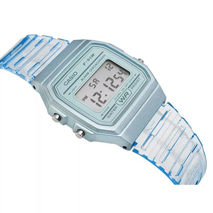 CASIO F-91WS-2 laikrodis + DĖŽUTĖ