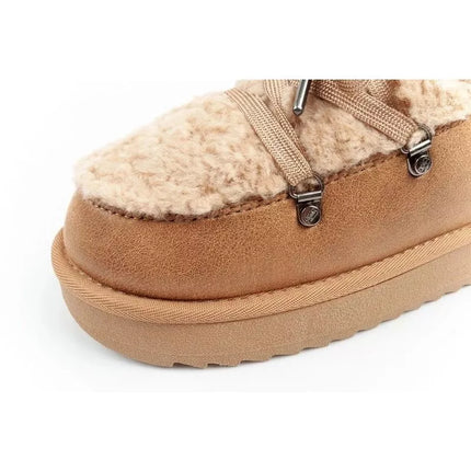 D.Franklin children's winter snow boots, fashionable fur lining, insulated