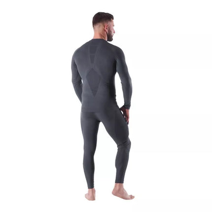 BTK0060 Vyriški pilki termoaktyvūs marškinėliai RAGNAR 2XL/3XL NILS