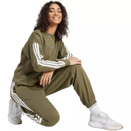 adidas Essentials Tr Juostelių Polar Laisvo Kirpimo Moterims Kelnės JX7698