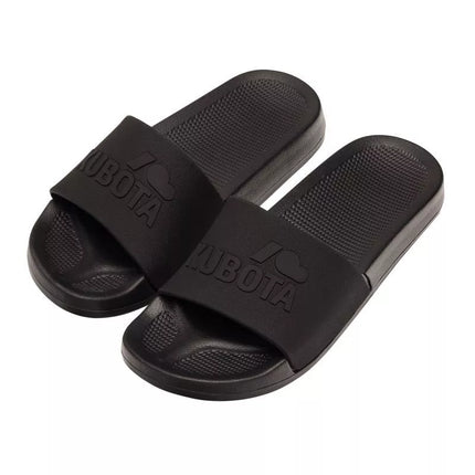 Kubota paprastos baseino šlepetės juodos K0000-101-004-23-1