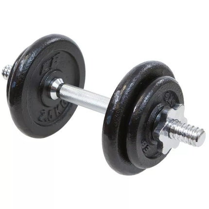 KETAUS HANTELIS 10 KG ENERO FIT CASE