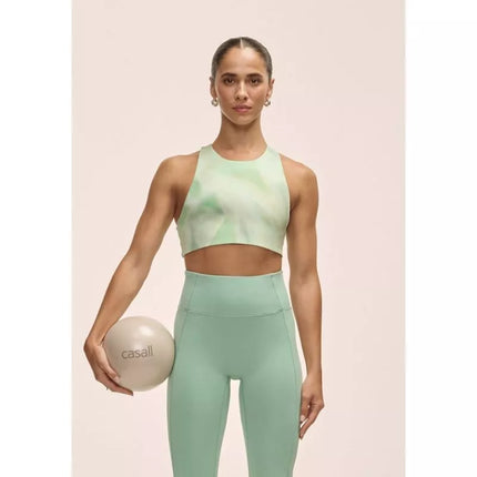 Casall Tie Back Sports Top Women's Training Top Green