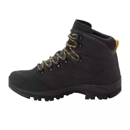 Jack Wolfskin REBELLION TEXAPORE MID vyriški žygio batai (phantom / burly yellow XT) (4051171_6357)