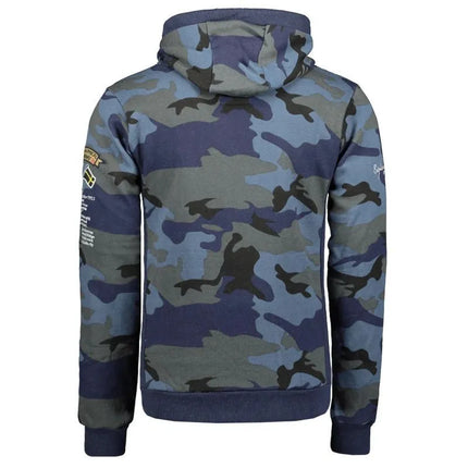 Geographical Norway GYMCLASS MEN CAMO 100 (WT1663H/GN/MILITAIRE BLUE)