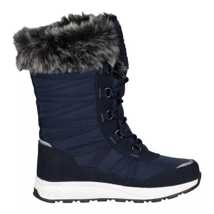 Trollkids Girls Hemsedal Winter Boots XT Waterproof Navy Blue (576-100)