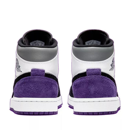 Air Jordan 1 Mid SE Varsity Purple Basketball Shoes - 852542-105