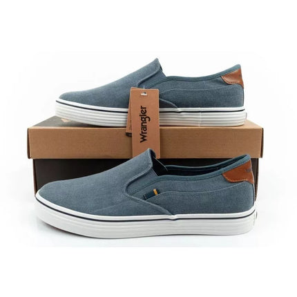 Wrangler Vyriški Calypso Įsispiriami Sportbačiai Mėlyni