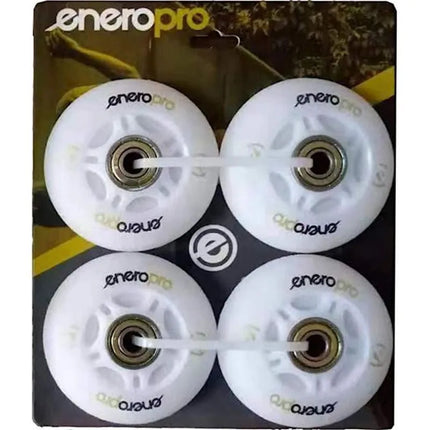 ENERO PRO PU riedučio ratukai 64 mm 4 vnt. su ABEC 7 LED guoliais