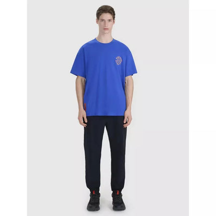Men's oversize printed T-shirt 4F 4FWSS25TTSHM1979-36S