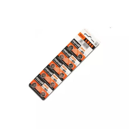 LR41 MAXELL batteries blister 10 pieces price per blister.
