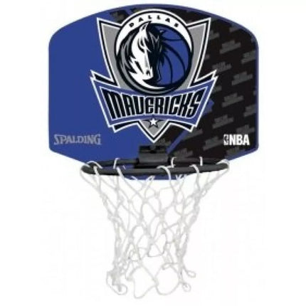 SPALDING Dallas Mavericks Mini krepšinio lenta su kamuoliu