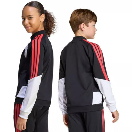 adidas Tiro 26 Competition Training Kids' Sweatshirt Black, White, and Red KC3791