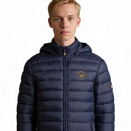 Geographical Norway AMIGOBADGE LONG HOOD DB NAVY MEN 233 NAVY (WY8852H/GN-MARINE)
