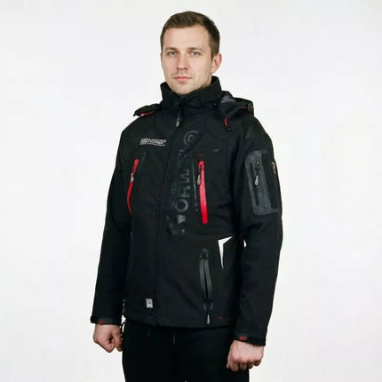 Geographical Norway Techno Softshell M WU6068-GN-BLACK striukė
