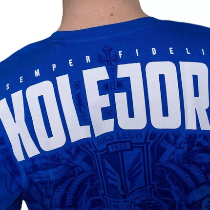 Kolejorz Semper Fidelis marškinėliai mėlyni L